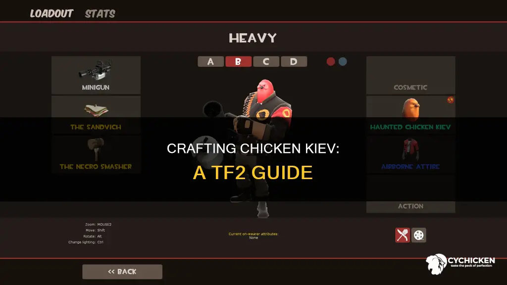 how do you craft a chicken kiev in tf2