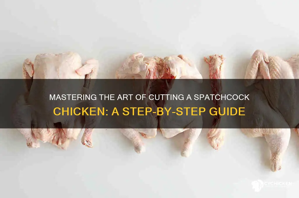 how do you cut a spatchcock chicken
