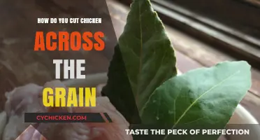 Mastering Chicken Cuts: How to Slice Across the Grain Perfectly