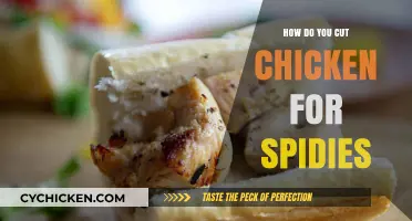 Mastering the Art of Cutting Chicken for Perfect Spiedies Every Time