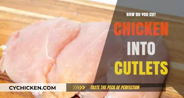 Mastering the Art of Cutting Chicken into Perfect Cutlets