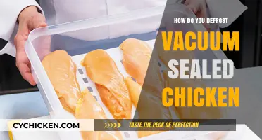 Quick & Safe Methods to Defrost Vacuum-Sealed Chicken at Home