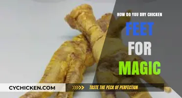 Drying Chicken Feet for Magical Practices: A Step-by-Step Guide