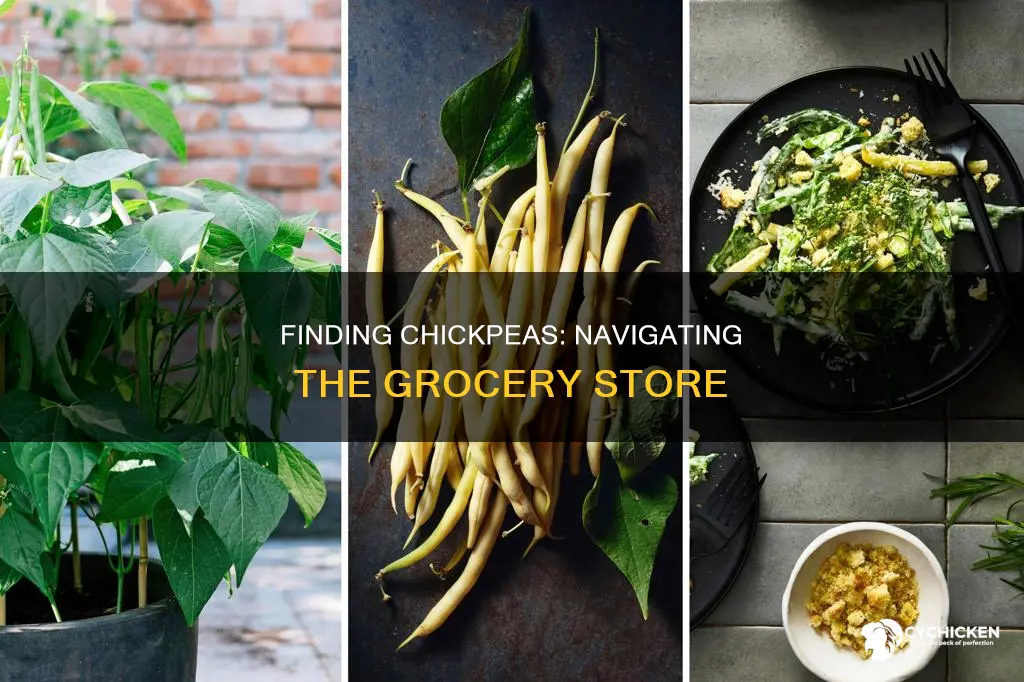 how do you find chick peas in a grocery store