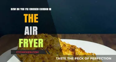 Air Fryer Chicken Cordon Bleu: Quick and Easy Fix