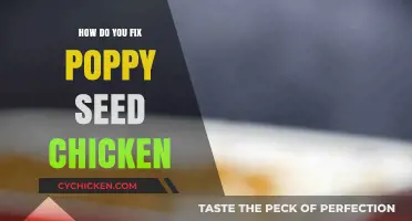 Revive Your Poppy Seed Chicken: Quick Fixes for Perfect Flavor