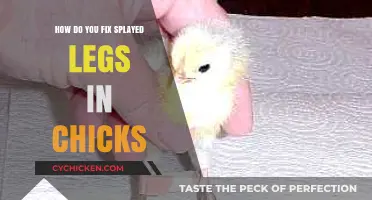 Correcting Splayed Legs in Chicks: Effective Methods for Healthy Growth