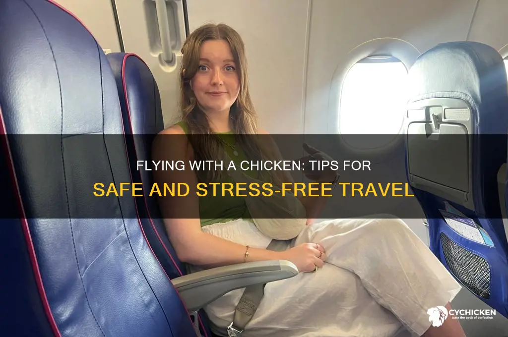 how do you fly with a chicken