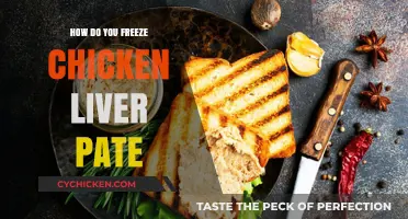 Easy Guide to Freezing Chicken Liver Pate for Freshness