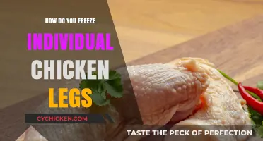 Easy Guide to Freezing Chicken Legs Individually for Later Use
