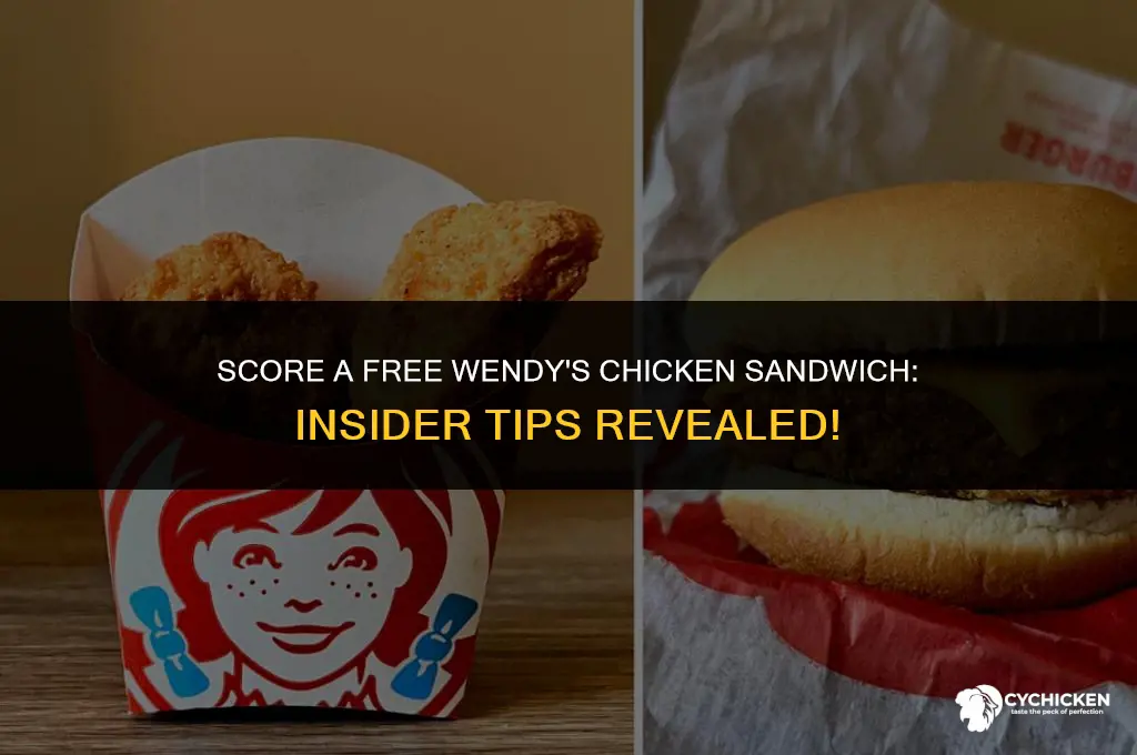 how do you get a free wendy