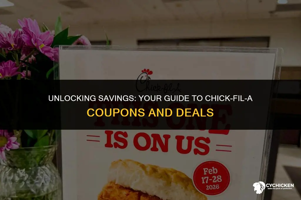 how do you get chick fil a coupons