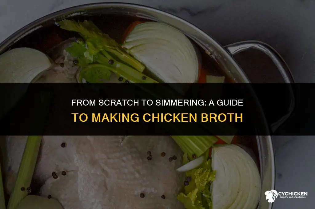 how do you get chicken broth