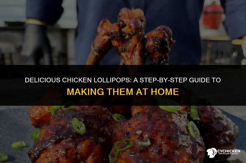 how do you get chicken lollipops