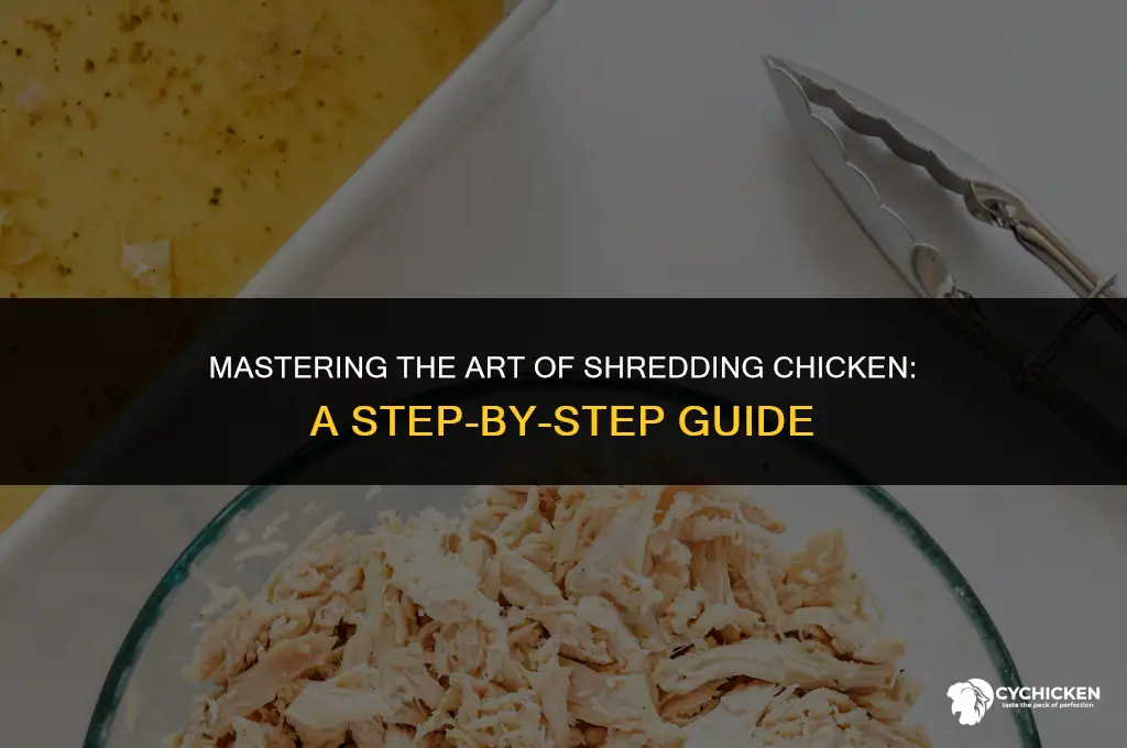 how do you get chicken to shred