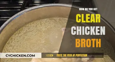 Simmering to Perfection: The Art of Clear Chicken Broth
