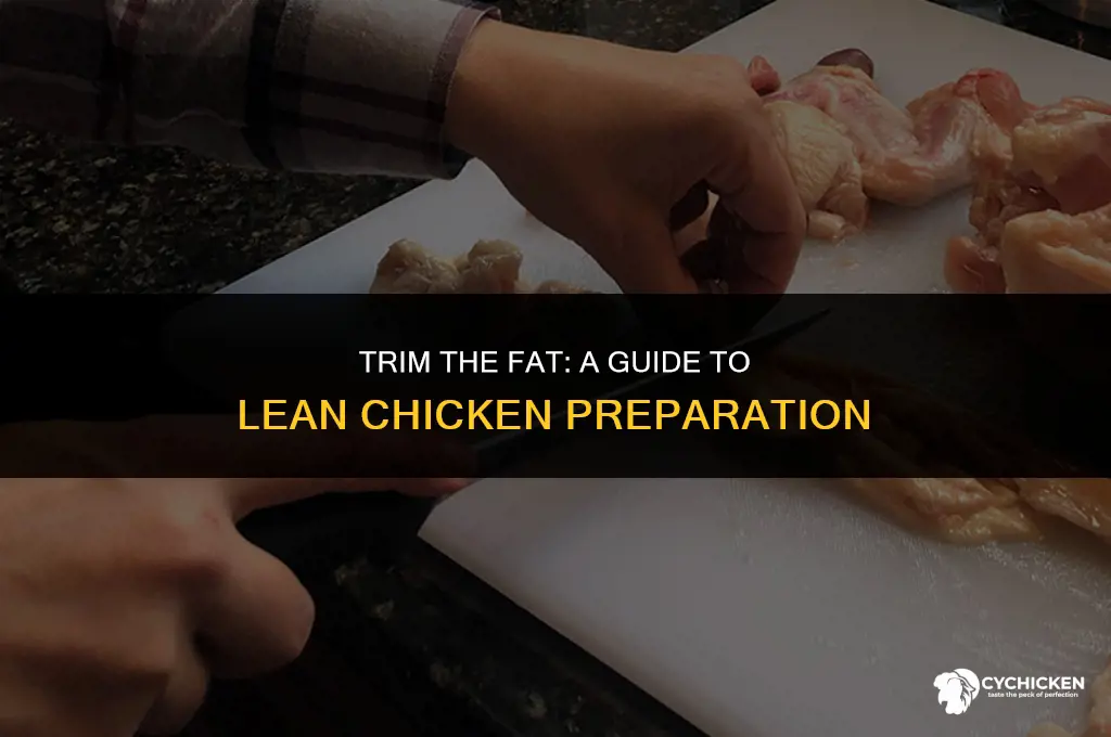 how do you get fat out of chicken