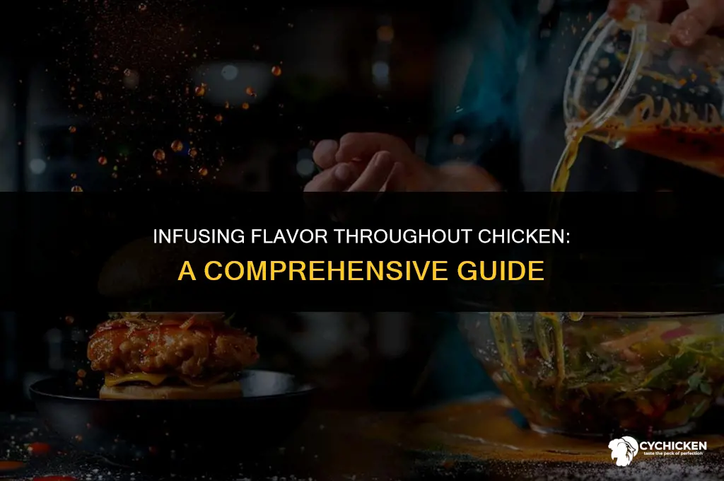 how do you get flavor throughout chicken