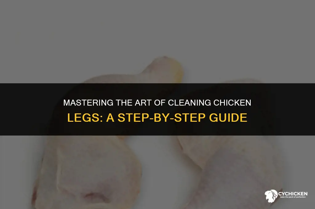 how do you get the blood out of chicken legs