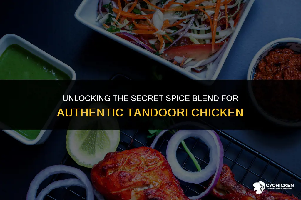 how do you get the color for tandoori chicken