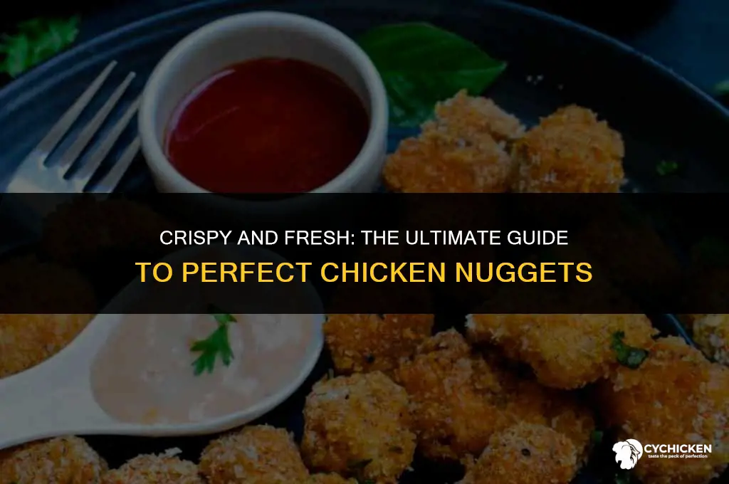 how do you get your chicken nuggets fresh