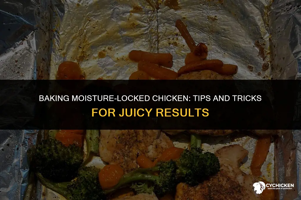 how do you keep chicken from getting dry when baking