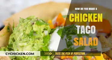 Savor the Flavor: Easy Chicken Taco Salad Recipe