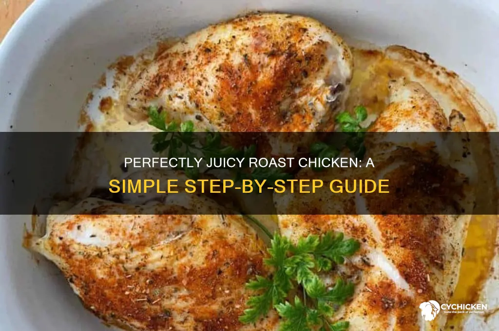 how do you make a simple roast chicken