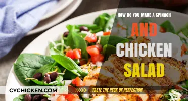 Fresh and Flavorful: Spinach and Chicken Salad Recipe