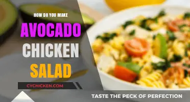 Creamy Avocado Chicken Salad: A Simple and Delicious Recipe