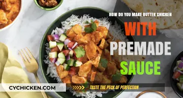Easy Butter Chicken Recipe Using Premade Sauce in Minutes