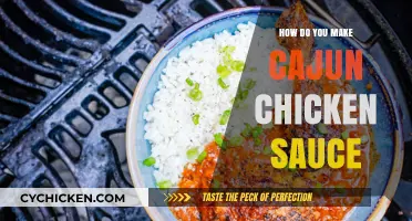 Easy Homemade Cajun Chicken Sauce Recipe: Spicy, Creamy, and Flavorful