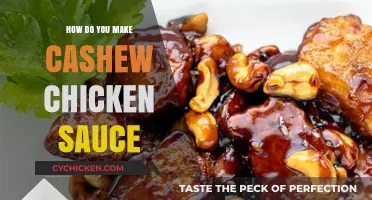 Easy Homemade Cashew Chicken Sauce Recipe: Creamy, Savory, and Delicious