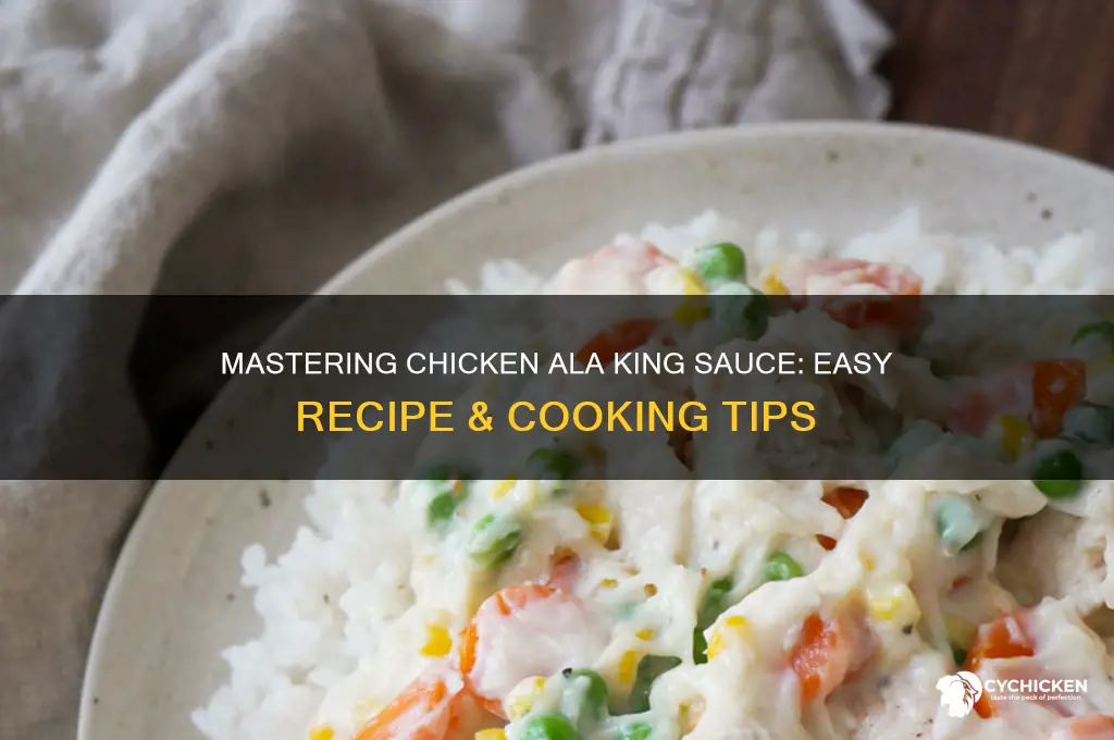 how do you make chicken ala king sauce