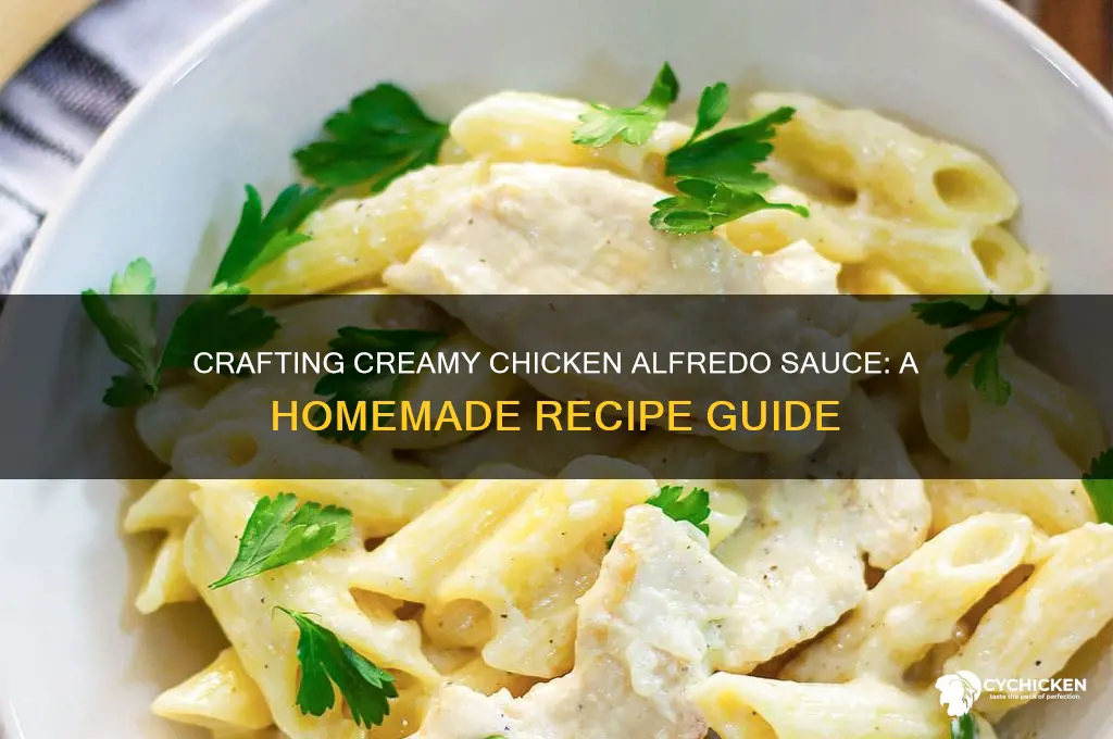 how do you make chicken alfredo sauce from scratch