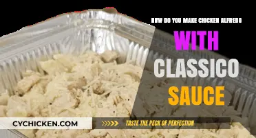 Easy Chicken Alfredo Recipe Using Classico Sauce: A Quick Guide