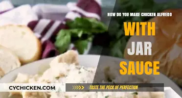 Quick & Creamy Chicken Alfredo: Jar Sauce Made Easy