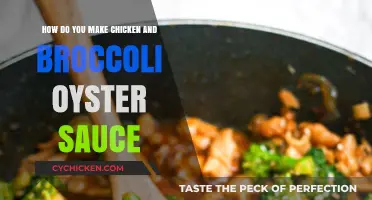 Easy Chicken and Broccoli Oyster Sauce Recipe: Quick Stir-Fry Delight