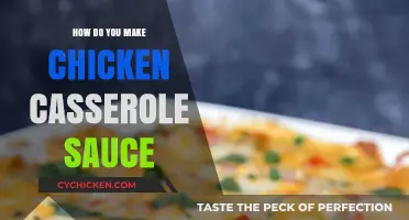 Easy Chicken Casserole Sauce Recipe: Creamy, Flavorful, and Simple Steps