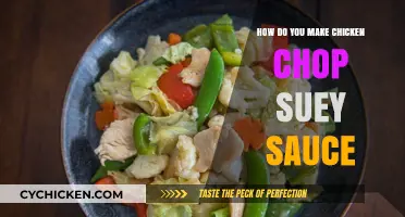 Mastering Chicken Chop Suey Sauce: Simple Steps for Perfect Flavor