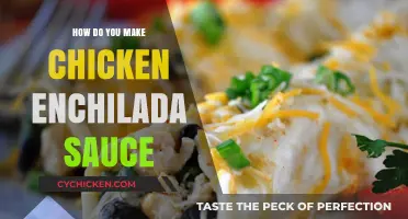 Easy Homemade Chicken Enchilada Sauce Recipe: A Flavorful Guide