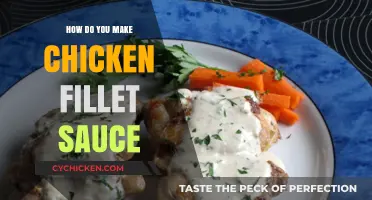 Easy Homemade Chicken Fillet Sauce Recipe: Flavorful, Creamy, and Quick