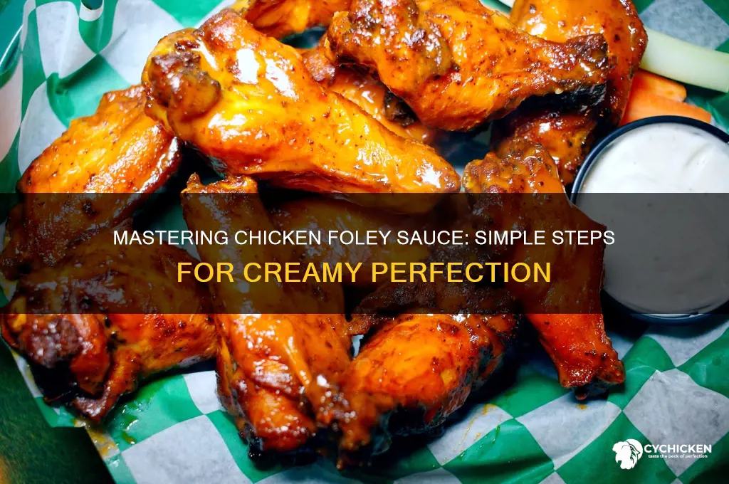 how do you make chicken foley sauce