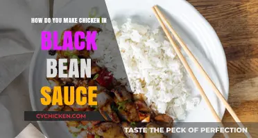 Easy Chicken in Black Bean Sauce Recipe: Quick & Flavorful