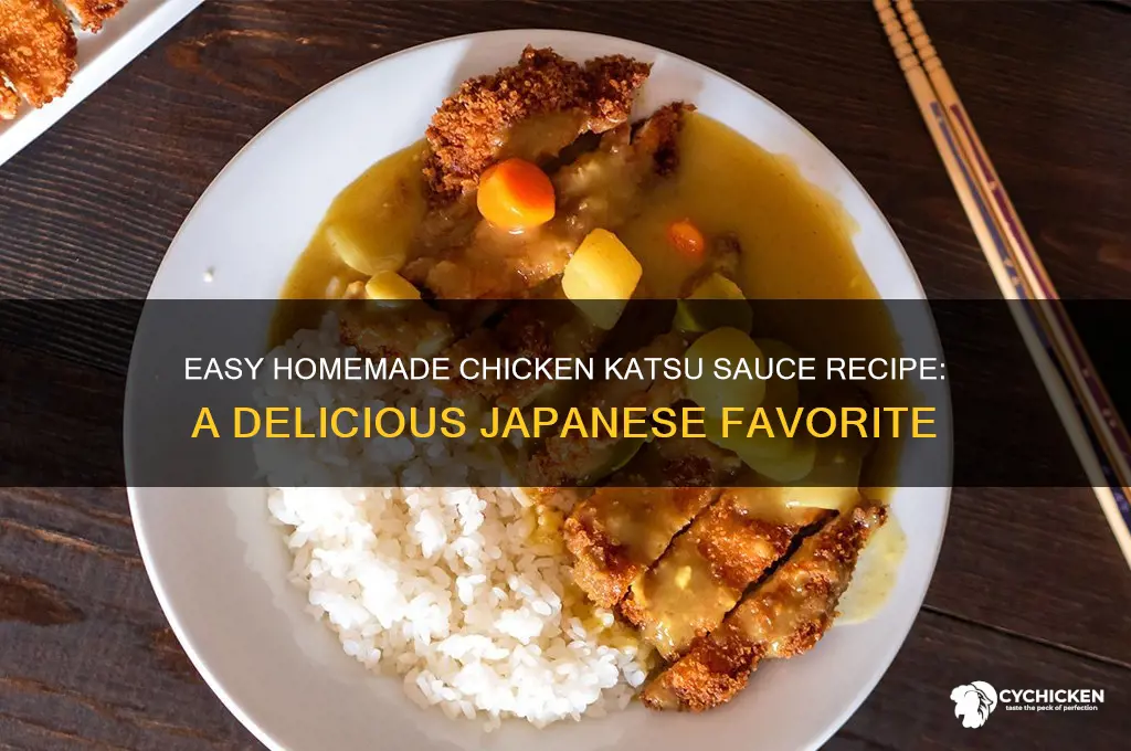 how do you make chicken katsu sauce