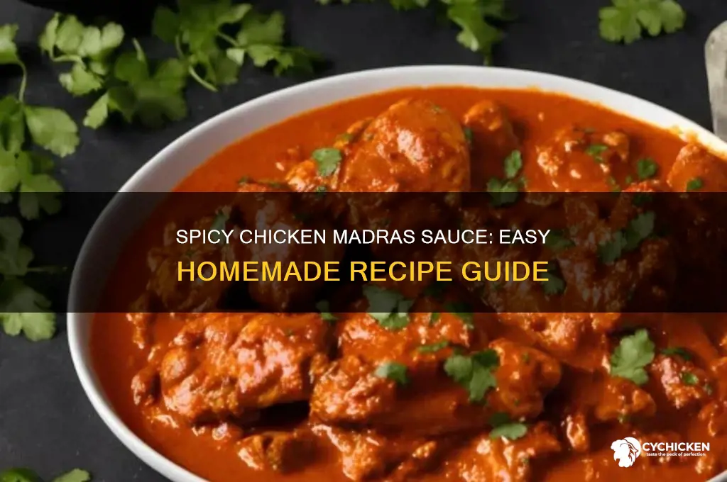 how do you make chicken madras sauce