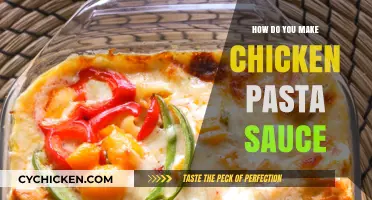 Easy Chicken Pasta Sauce Recipe: Creamy, Flavorful, and Quick to Make