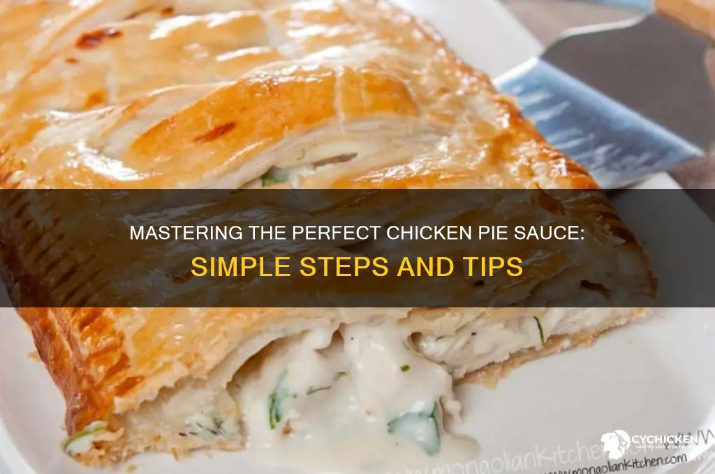 how do you make chicken pie sauce