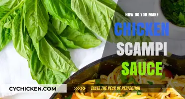 Easy Chicken Scampi Sauce Recipe: Creamy Garlic Butter Perfection
