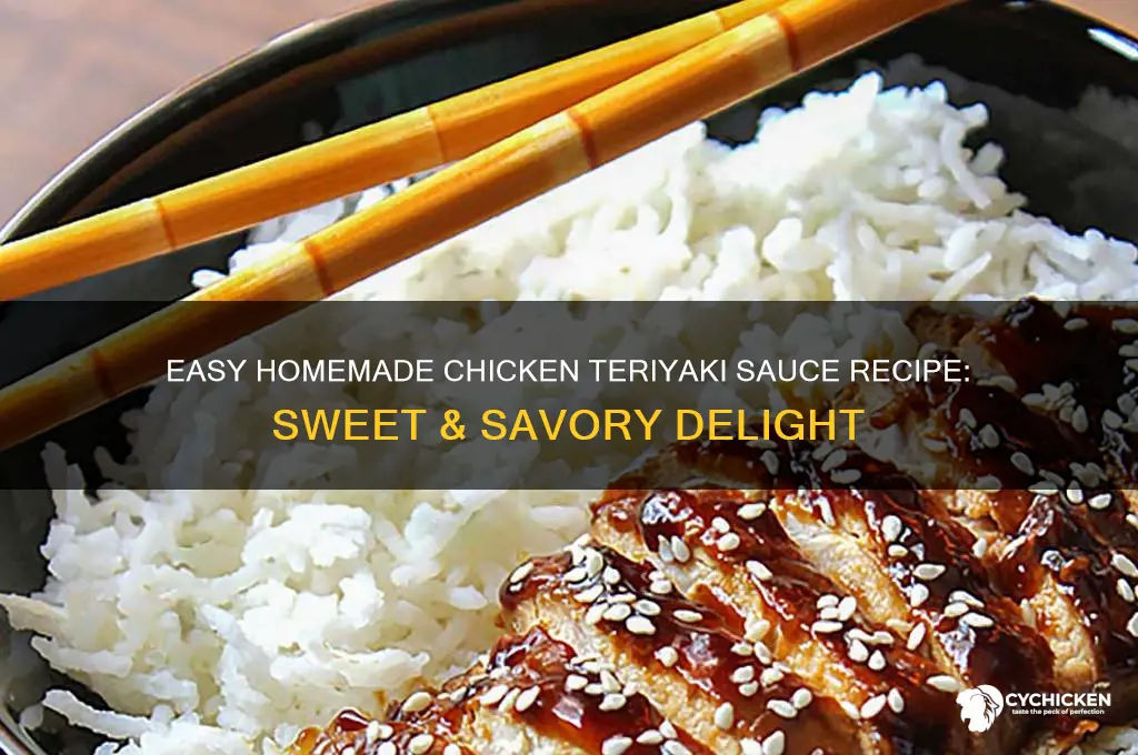 how do you make chicken teriyaki sauce